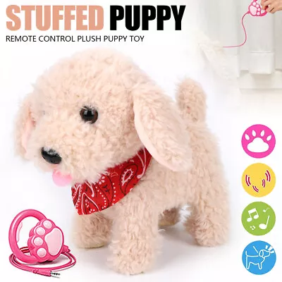 Electronic Toy Dog Kids Walking And Barking Puppy Dog Toy Pet With RC • £17.90