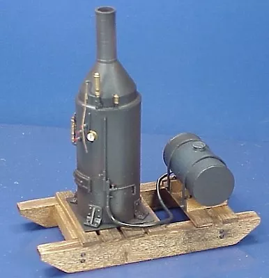 O/On3/On30 LOGGING / MINING PORTABLE BOILER ON SKIDS  WISEMAN MODEL SERVICES KIT • $37.95