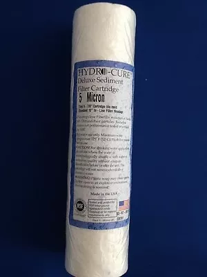 HYDRO CURE DELUXE 5 MICRON 10 X2.5  SEDIMENT FILTER - 2 FILTERS • $24.99