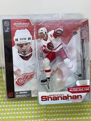 Detroit Red Wings - Brendan Shanahan - NHL Series 4 - 2003 - McFarlane Toys • $11.95