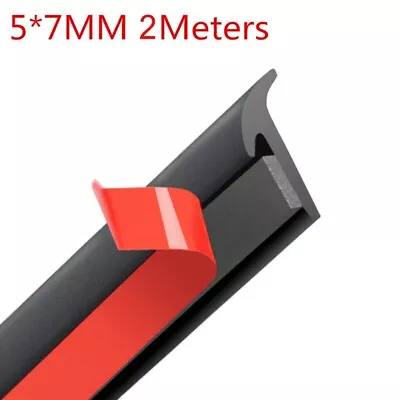 Adhesive Tape Sealing Strip Double-Sided Attachment Dustproof EPDM Rubber • $11.16