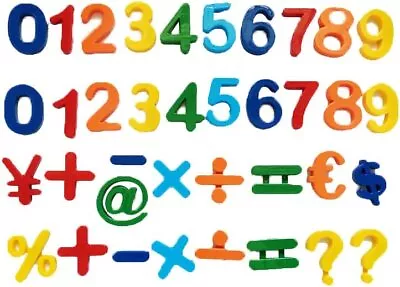 £3.49 • Buy Magnetic Stickers Alphabet Letters And Numbers Set For Kids 