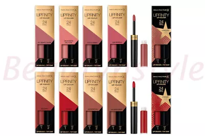  Max Factor Lipfinity Lip Color 24 Hour Lipsticks - Choose Your Shade • £7.99