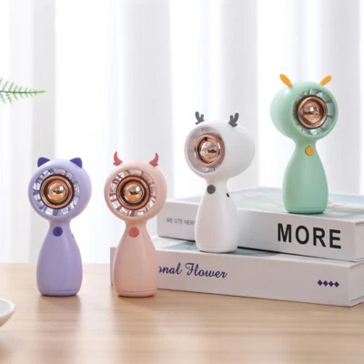 $12.99 • Buy Portable Mini Hand-held Small Pocket Desk Fan Cooler Cooling USB Rechargeable