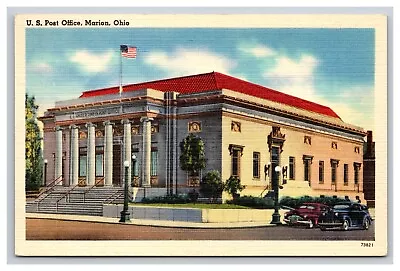 United States Post Office Marion Ohio OH Postcard • $4.49