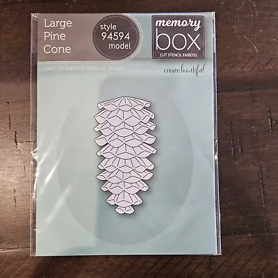 Memory Box ~ LARGE PINE CONE ~ Die Set Style 94594 New • $10