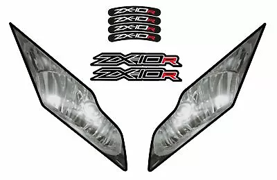 Kawasaki Headlight WSB Racing Graphics Track ZX10R ZX-10R 11-13 Stickers • £20.59