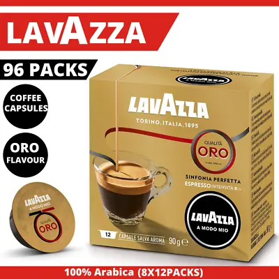 Lavazza Coffee Pods 96 Pack Qualita Oro Capsules Espresso Smooth & Strong Sweets • $65.99
