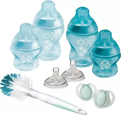 Tommee Tippee Closer To Nature Newborn Anti-Colic Baby Bottle Starter Kit • £14.96