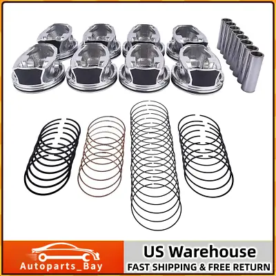 Pistons W/ Rings For 2009-2016 Chrysler Aspen Dodge 1500 2500 Jeep Ram 5.7L HEMI • $149.99