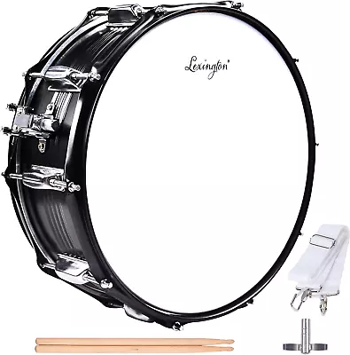 Lexington SD403S Snare Drum Set Student Steel Shell 14 X 5.5 Inches With 10 Lugs • $93.99