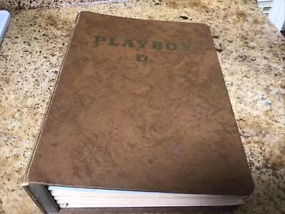 Playboy's Magazines 1966 July SeptOctNov & Dec. (5) With Binder • $40