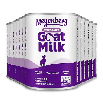 Meyenberg Evaporated Goat Milk Vitamin D 12 Fl Oz (Pack Of 12) • $54.95