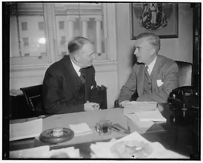 Carl VinsonCharles EdisonNaval Affairs CommitteedeskWashington DC1938 • $9.99