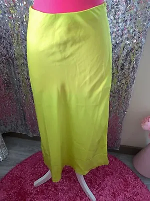 Forever 21 Lime Fashion Maxi Skirt S  • $15.99