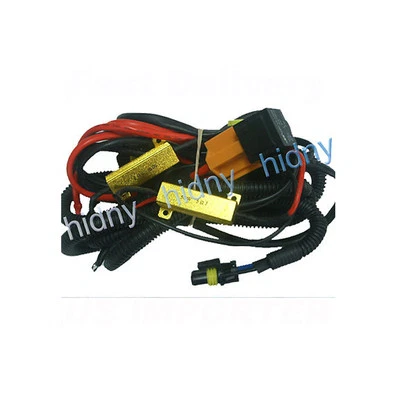 $24.95 • Buy HID Load Resistor Relay Harness H4/H7/H10/H11/H13/9005/9006/9007 Anti Flicker