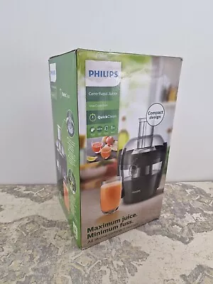 Philips HR1832/01 Viva Collection Compact Juicer - Black - C24 • £64.45