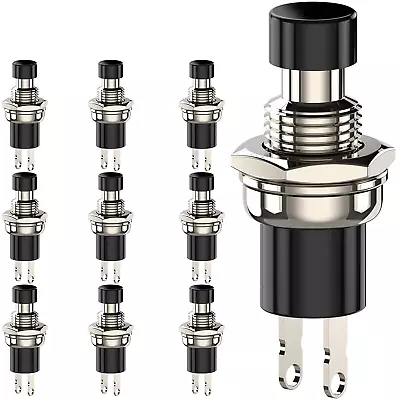 Momentary Push Button Switch 1A 250VAC SPST Mini Pushbutton Switches Normal Clo • $12.98