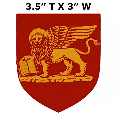 Republic Of Venice Medieval Coat Of Arms Car Truck Window Bumper Sticker Decal • $2.99