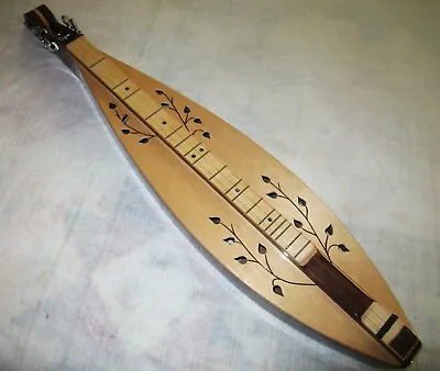 Sale Maze Mountain Dulcimer Teardrop Walnut/Spruce Leaves And Vines Made Fl USA  • $329.95