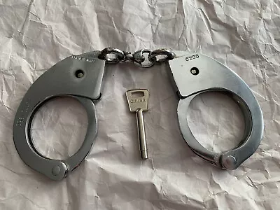 £40 • Buy Vintage Hiatt 1960 Handcuffs With Key (City Of Liverpool Police Issue)