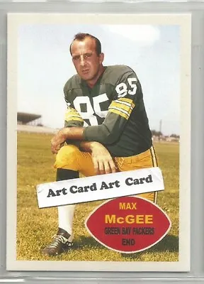 Max McGee Green Bay Packers 2022  Football Art Card • $5.69