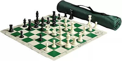 US Chess Quiver Tournament Chess Set Triple Weighted • $54.99