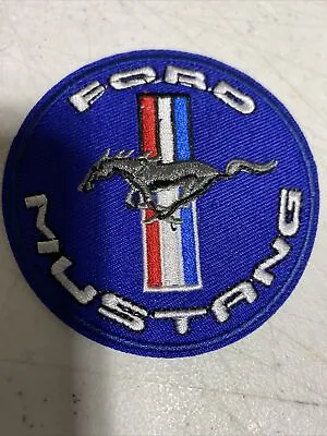 Ford Mustang Iron/sew On Embroidered Patch 3” Round New • $6