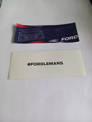 Le Mans 24 Hours 2023 Ford Mustang GT3 Stickers. Official FORD Promo • £1