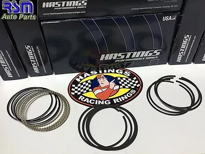 84.5mm Hastings Racing Pistons Rings Set For Swap Hybrid B20 YCP Pistons • $89.95