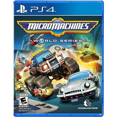 Micro Machines World Series (PS4) Playstation 4 Game - Reseal • £15