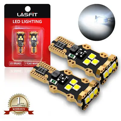 LASFIT LED Reverse Back Up Light Bulb 921 912 W16W T15 906 916 Super White 6000K • $14.99