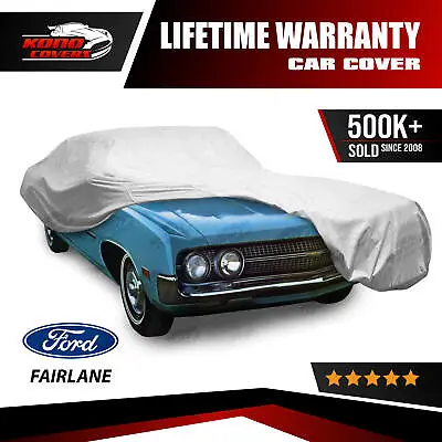 Ford Fairlane 4 Layer Car Cover Fitted Outdoor Water Proof Rain Snow Sun Dust • $50.95