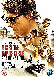 Mission: Impossible - Rogue Nation DVD (2015) Tom Cruise McQuarrie (DIR) Cert • £1.94