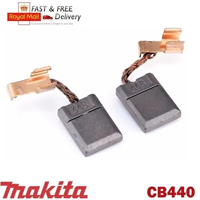 Carbon Brushes CB440 CB448 For Makita DTD140 DHP456 DHP458 DTW251 BHP451 BHP452  • £3.49
