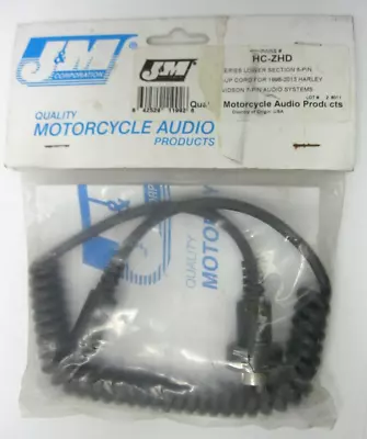 $69.95 • Buy J & M Z-Series Lower Section Cord For 98-13 Harley 7-Pin Audio System HC-ZHD
