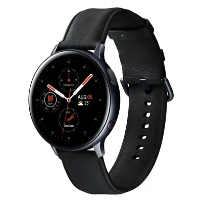 Samsung Galaxy Watch Active 2 44mm BT SM-R820X Stainless Steel - Black [Refur... • $159.78