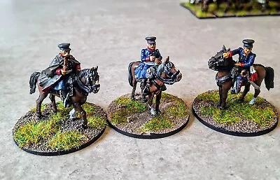 28mm Napoleonic Prussian Officers X3  • £45