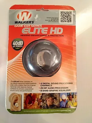 Walkers Game Ear Series Elite HD WGE-XGE1B Hearing Enhancement And Protection  • $159.99