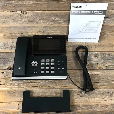 Yealink T54W Prime Business Phone 16 VoIP Accounts LCD Screen- PARTS ONLY-845D6 • $24.04