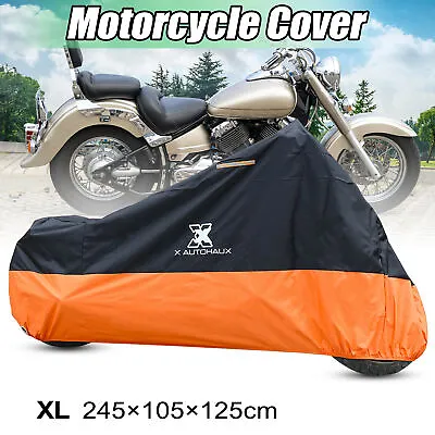 Motorcycle Cover Lightweight Windproof For Yamaha Virago 535 XV535 XV750 XV1100 • $29.19