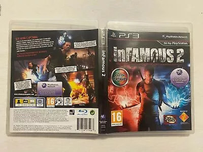 InFamous 2 Sony PlayStation 3 PS3 English Português CIB Region Free • $40.89