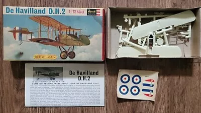 Vintage Revell DE Havilland D.H.2 Model Kit 1/72 Scale Model Airplane • $19.99