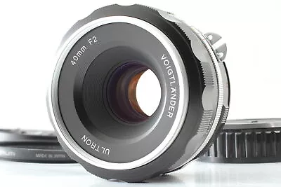 [MINT] Voigtlander Ultron 40mm F2 Aspherical SL II AI-S MF Lens NIKON F JAPAN • $429.99