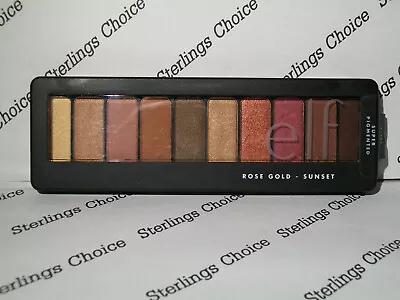 $8.79 • Buy ELF Rose Gold Eyeshadow Palette #81495 Sunset
