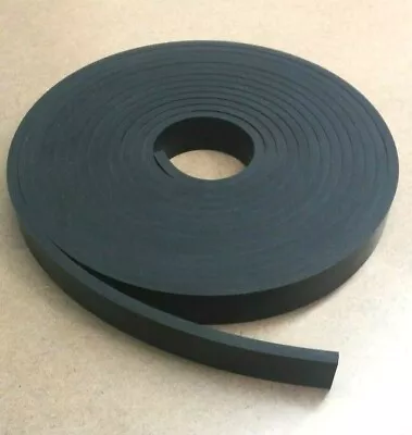 $37 • Buy Neoprene Sheet Rubber Solid Strip 1/4 Thk X 1.25  W X 25-Foot 1-pc Roll 60 Duro