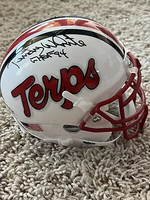 Randy White Signed Autographed Maryland Terrapins Terps White Mini Helmet • $2.22