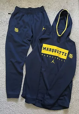 Jordan Marquette Basketball Hoodie Medium Pants Small Sweatsuit • $70