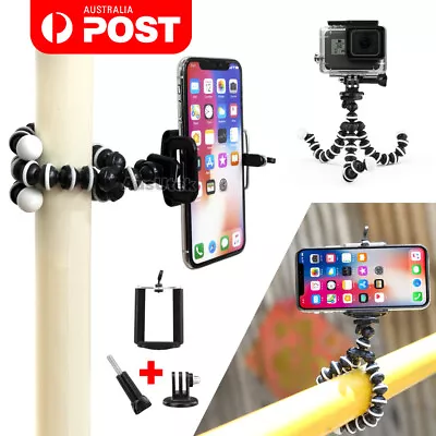 Flexible Universal Octopus Tripod Gorilla Pod Stand For Camera DSLR Phone GoPro • $16.85