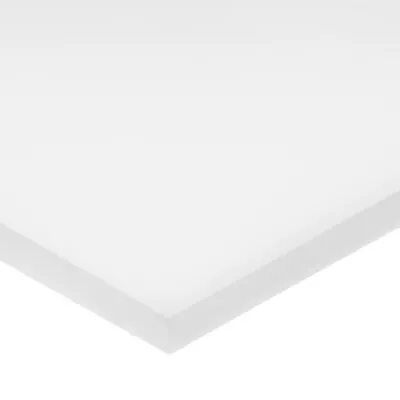 Zoro Select Bulk-Ps-Pe-461 Hdpe Plastic Sheet 36  L X 48  W X 1/4  Thick • $70.85